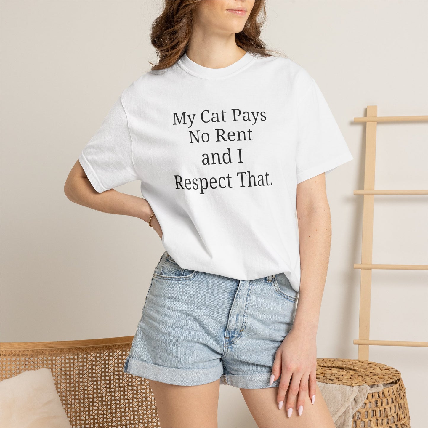My Cat Pays No Rent and I Respect That.
