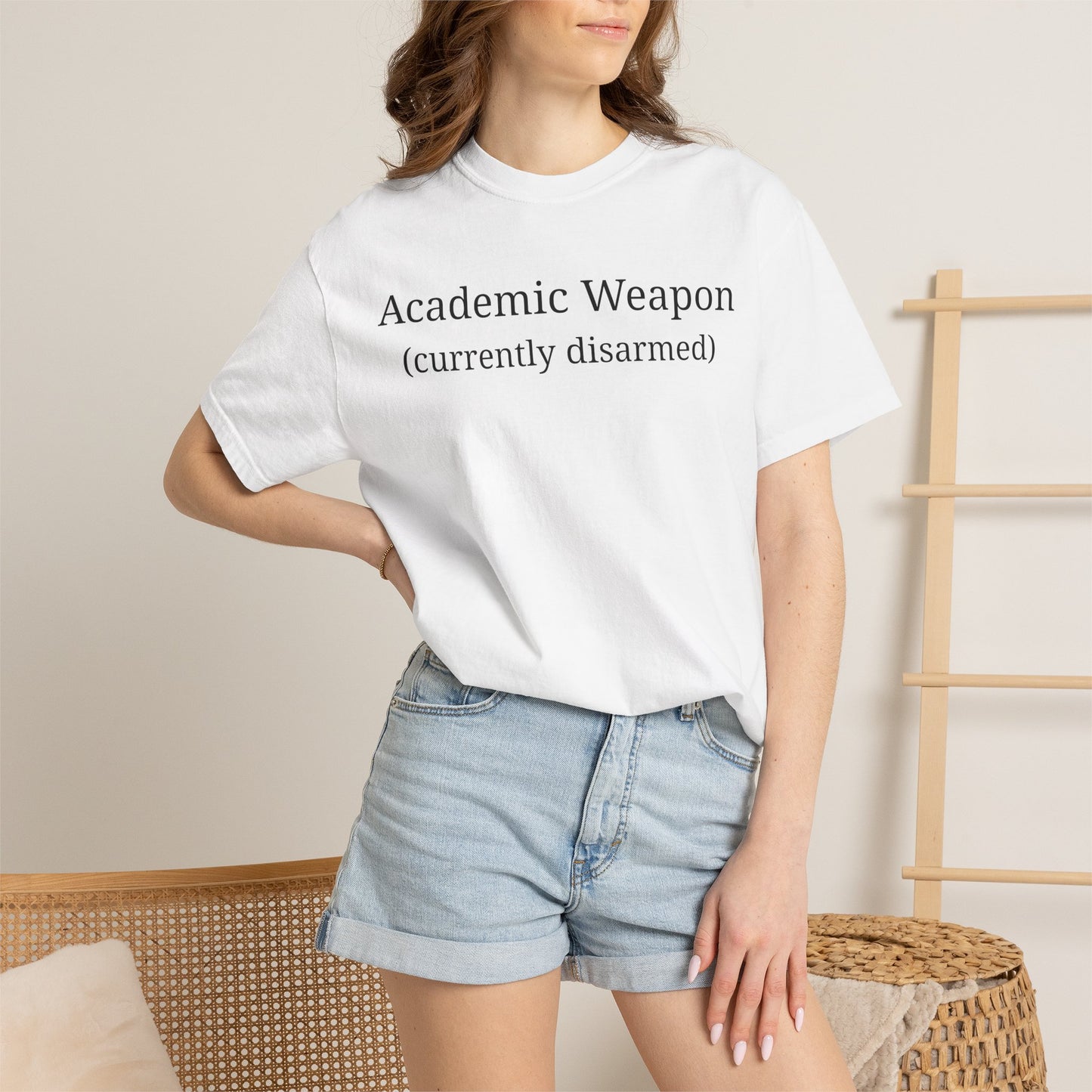 Academic Weapon (Currently Disarmed)